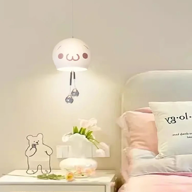 Cute Expression Happy Expression Small Pendant Lamps Children's Room Light LED Modern Bedroom Living Room Suspension Lights G9
Cute Expression Happy Expression Small Pendant Lamps Children's Room Light LED Modern Bedroom Living Room Suspension Lights G9