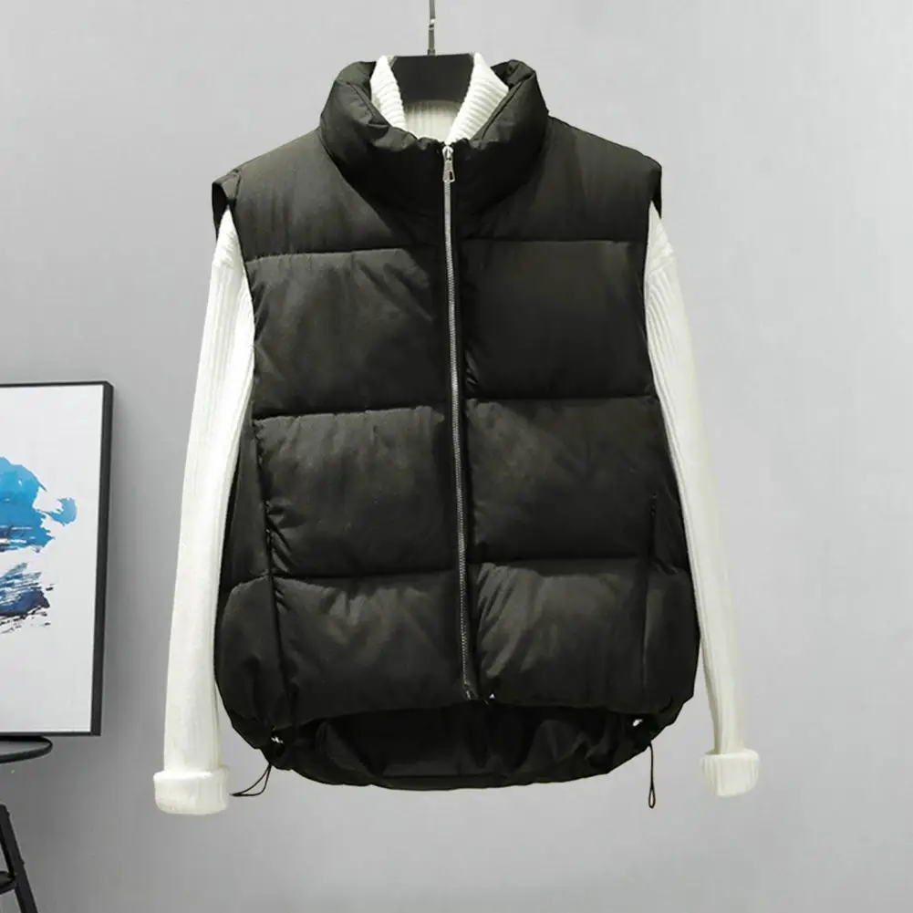 Women Vest Jacket Thickened Women's Winter Vest Warm Stand Collar Coat With Neck Protection Zip Up Cardigan Waistcoat Women
Women Vest Jacket Thickened Women's Winter Vest Warm Stand Collar Coat With Neck Protection Zip Up Cardigan Waistcoat Women