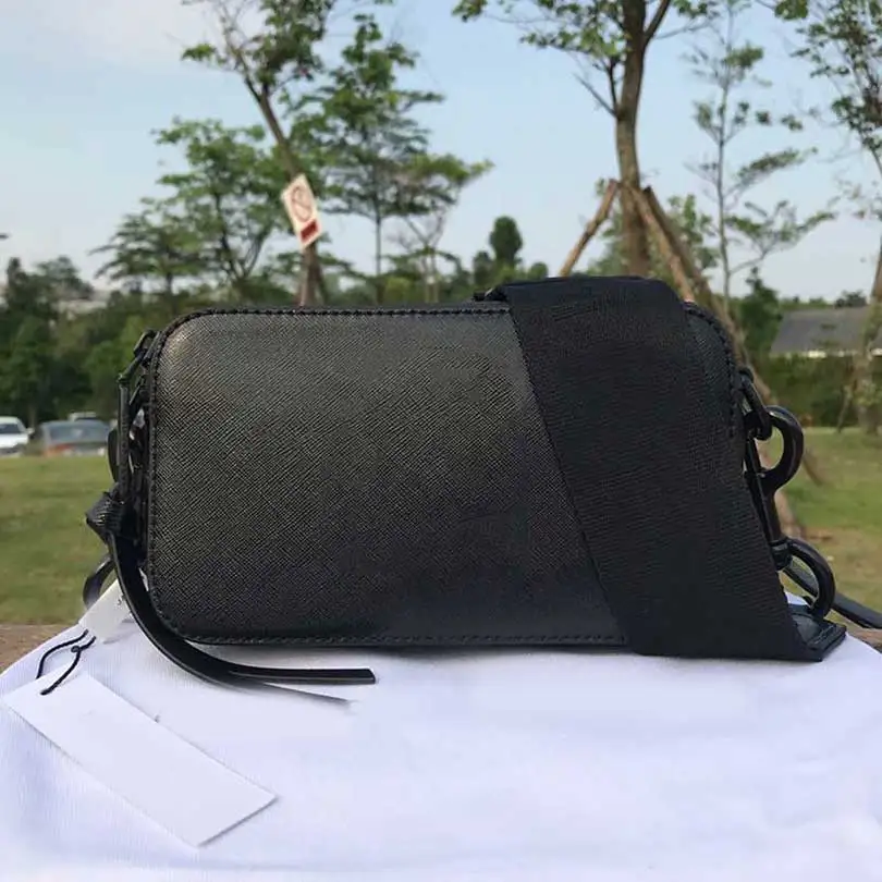 Фото Женская сумка через плечо черная маленькая для фотоаппарата женская | Багаж и