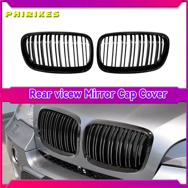 1pair Glossy Black Car Front Bumper Grille Front Mesh Grille for BMW X5 E70 X6 E71 2007-2014
1pair Glossy Black Car Front Bumper Grille Front Mesh Grille for BMW X5 E70 X6 E71 2007-2014