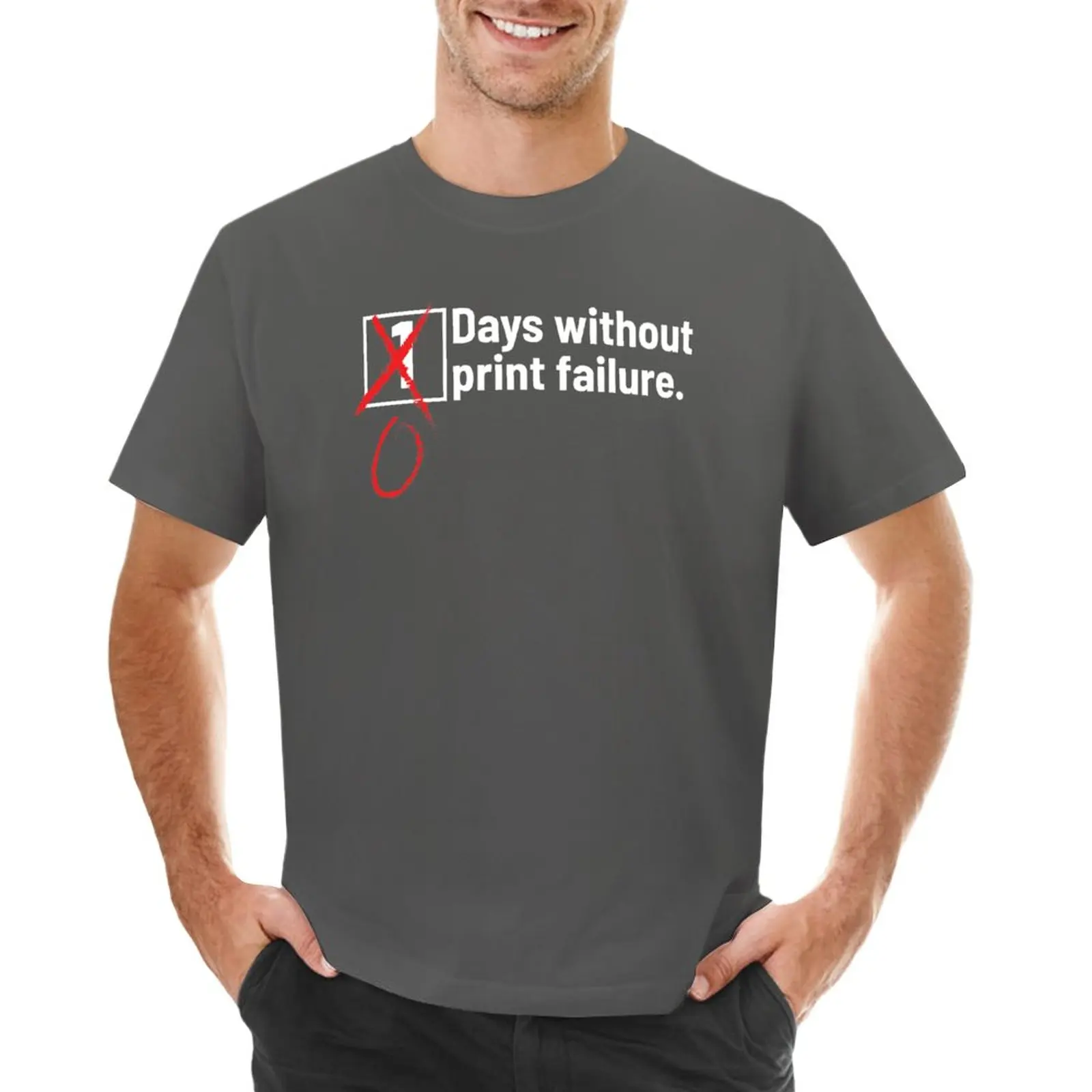 3D Printing Days Without Print Failure Shirt T-Shirt summer tops kawaii clothes sublime customizeds mens tall t shirts
3D Printing Days Without Print Failure Shirt T-Shirt summer tops kawaii clothes sublime customizeds mens tall t shirts