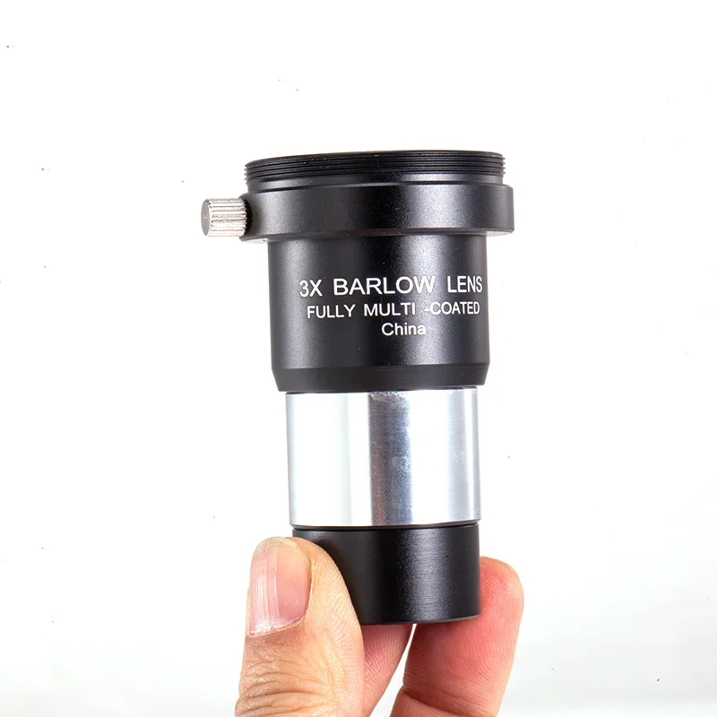 Astronomical Telescope Accessories Full Metal 1.25 3x Barlow Lens Telescope Eyepieces For Enhanced Viewing Experience
Astronomical Telescope Accessories Full Metal 1.25 3x Barlow Lens Telescope Eyepieces For Enhanced Viewing Experience