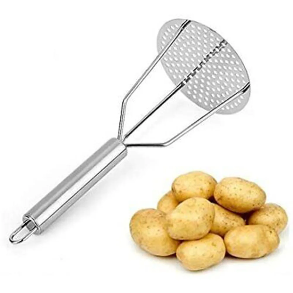 Stainless Steel Potato Mashers Vegetable Mashers Crush Vegetable Fruit Press Maker Kitchen Tool Gadgets Kitchen Accessories
Stainless Steel Potato Mashers Vegetable Mashers Crush Vegetable Fruit Press Maker Kitchen Tool Gadgets Kitchen Accessories