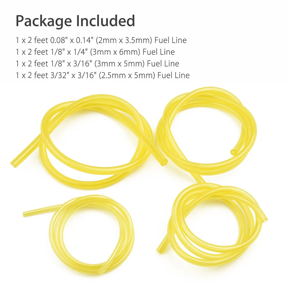 Universal Fuel Pipe Hoses With 4 Sizes For Ordinary 2-stroke Small Engines High-quality Material Replacement Accessories
Universal Fuel Pipe Hoses With 4 Sizes For Ordinary 2-stroke Small Engines High-quality Material Replacement Accessories