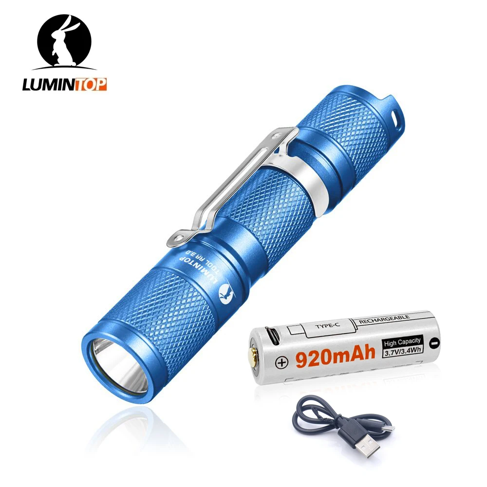 

LUMINTOP Tool AA 3.0 High-Performance Pocket Flashlight Max 900 lumens Torch 14500 Battery Lanterns For Everyday Carry