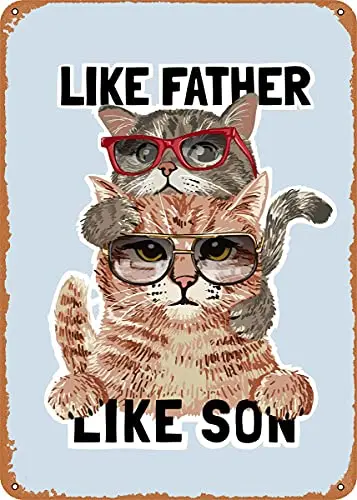 Like Father Like Son Vintage Look Metal Sign Patent Art Prints Retro Gift 8x12 Inch
Like Father Like Son Vintage Look Metal Sign Patent Art Prints Retro Gift 8x12 Inch