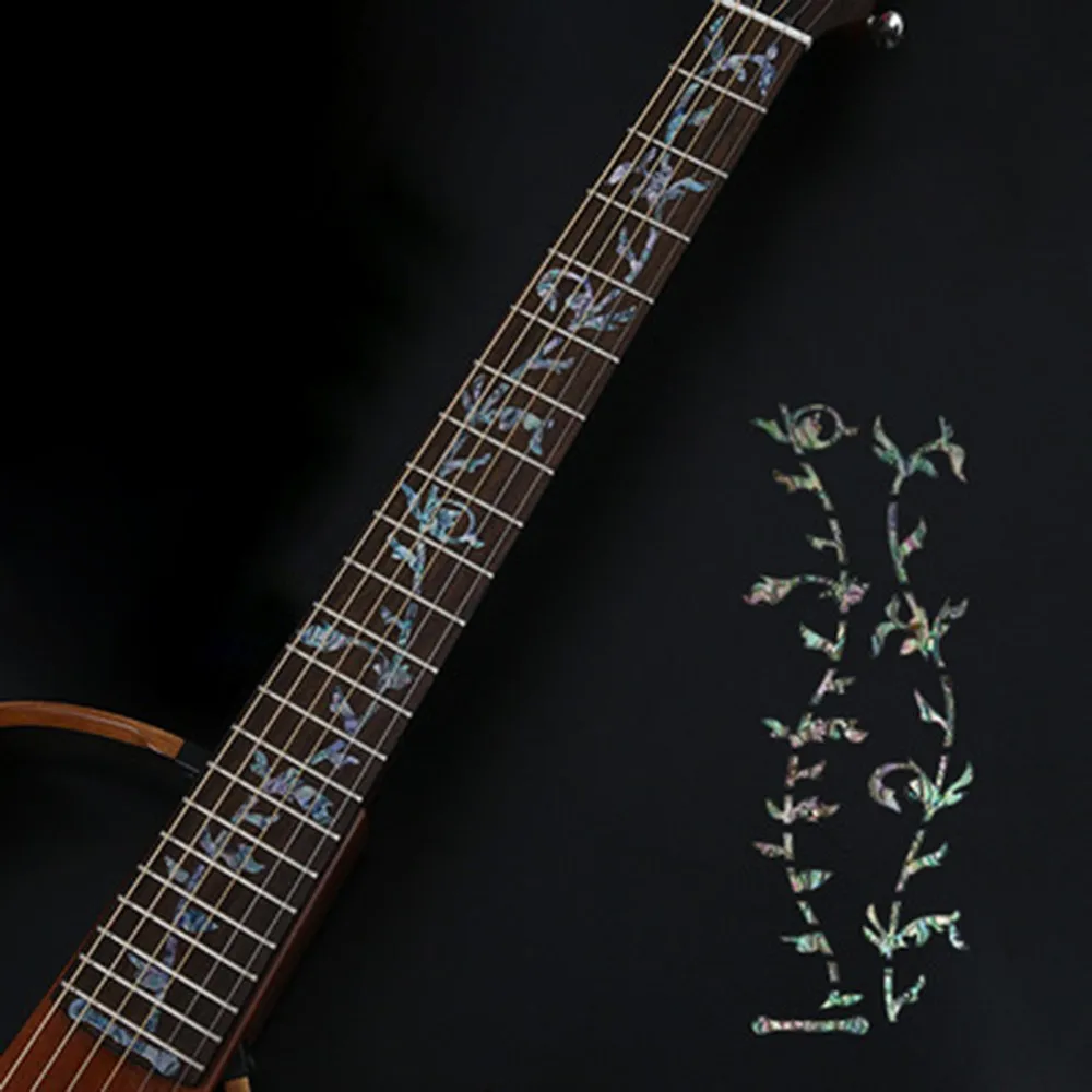 Decoration Fretboard Sticker 27.8*10cm Acoustic Guitar Bass Electric Guitar Fretboard Inlay Stickers Ultra-Thin
Decoration Fretboard Sticker 27.8*10cm Acoustic Guitar Bass Electric Guitar Fretboard Inlay Stickers Ultra-Thin