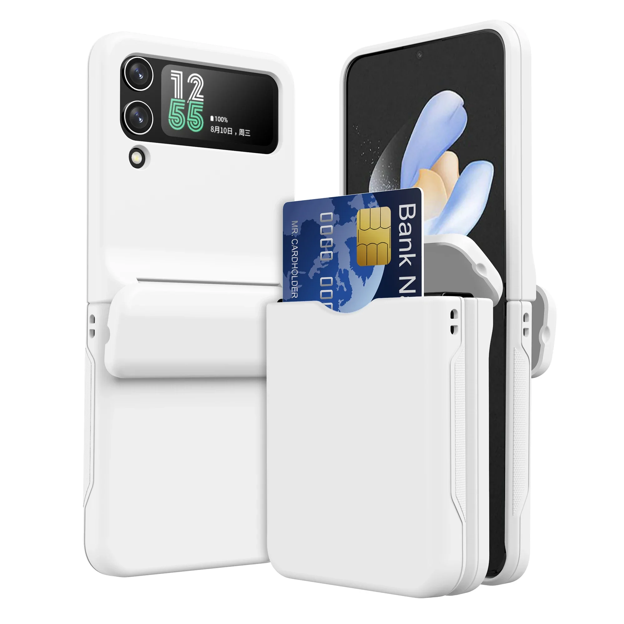 Жесткий чехол для телефона zflip4 zflip3 с отделением для карт для Samsung Galaxy Z Flip4 Flip 4 3 Flip3, противоударный защитный чехол
Жесткий чехол для телефона zflip4 zflip3 с отделением для карт для Samsung Galaxy Z Flip4 Flip 4 3 Flip3, противоударный защитный чехол