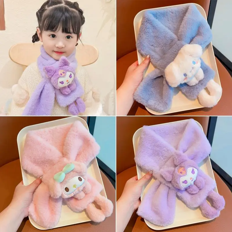 Kawaii Scarf Cinnamoroll Anime Sanrio My Melody Plush Doll Cute Kuromi Boy Girl Thick Windproof Warm Neck Protection Kids Gifts
Kawaii Scarf Cinnamoroll Anime Sanrio My Melody Plush Doll Cute Kuromi Boy Girl Thick Windproof Warm Neck Protection Kids Gifts