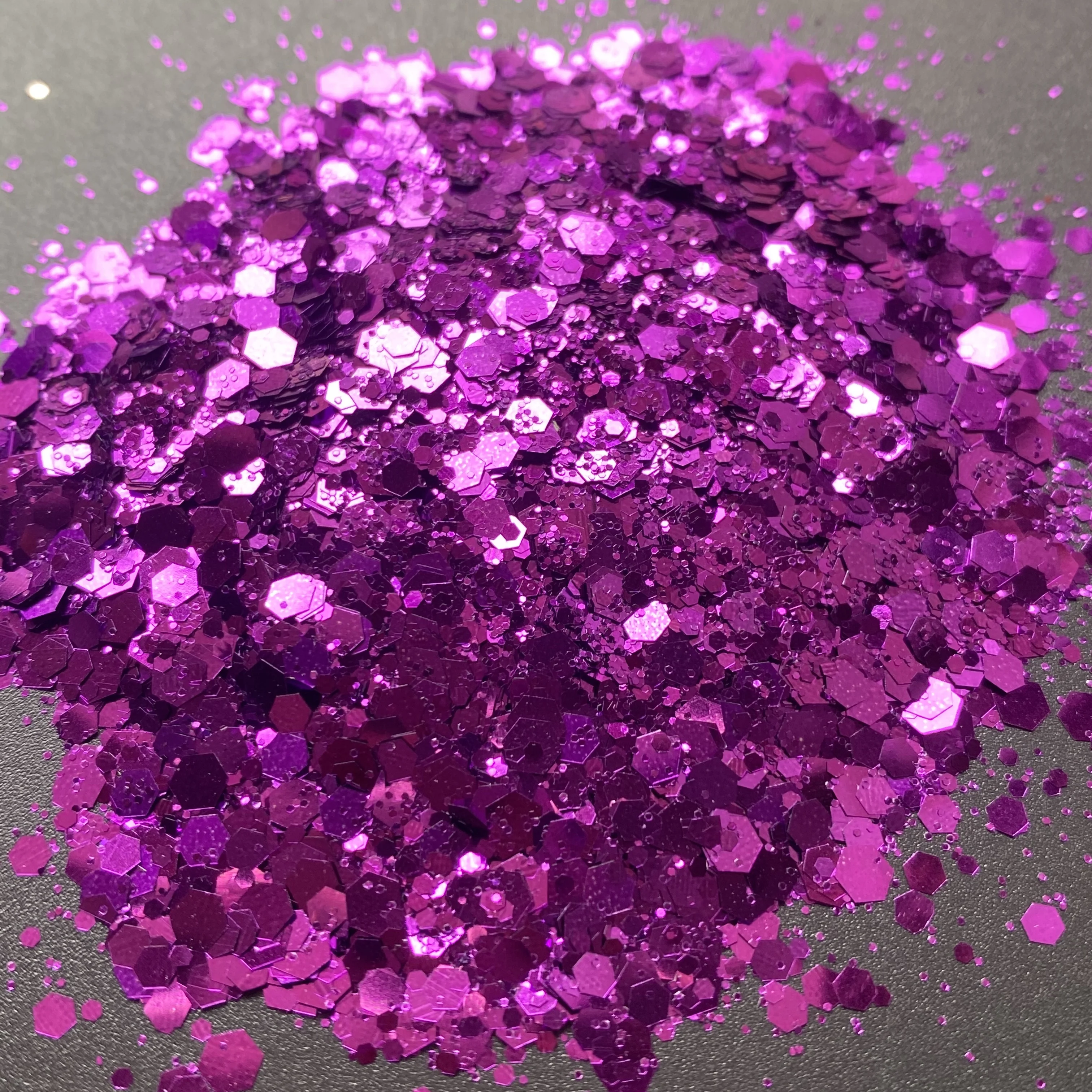 10g/Bag Shimmer Chunky Hexagon Purple Flakes Nail Art Glitter Sequins For Festival Holiday Party
10g/Bag Shimmer Chunky Hexagon Purple Flakes Nail Art Glitter Sequins For Festival Holiday Party