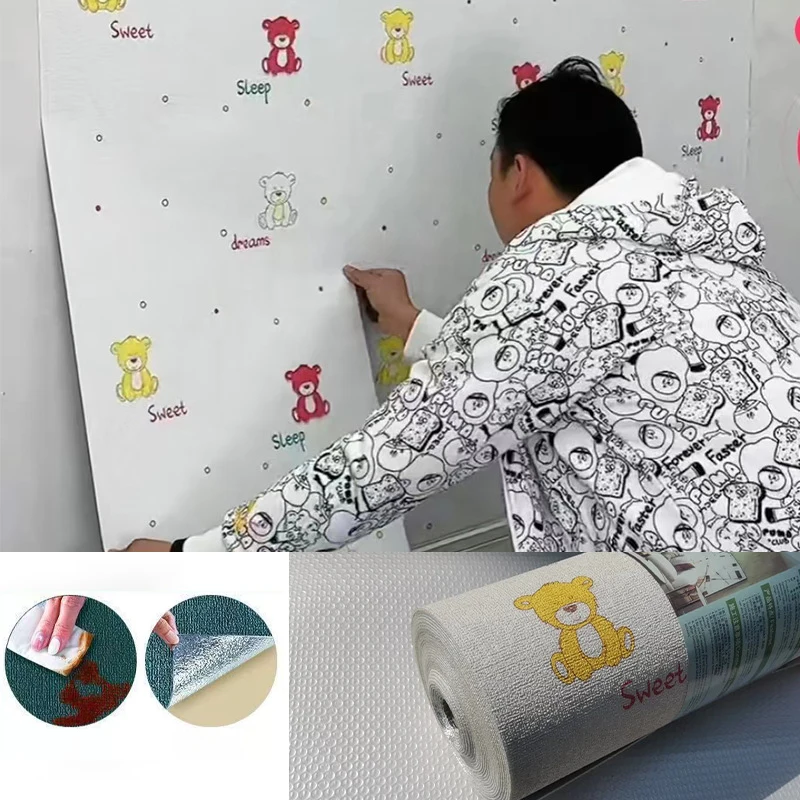 Linen Wallpaper Self-adhesive Waterproof Moisture-proof and Moldy Resistant 3D Wall Stickers Home Living Room Wall Decoration
Linen Wallpaper Self-adhesive Waterproof Moisture-proof and Moldy Resistant 3D Wall Stickers Home Living Room Wall Decoration