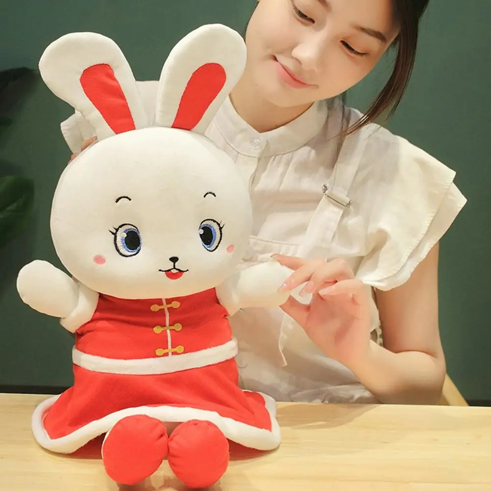 Rabbit Plush Doll Festive Animal Cartoon Spring Festival Party Souvenir Bunny Doll Present Rabbit Doll Rabbit Doll
Rabbit Plush Doll Festive Animal Cartoon Spring Festival Party Souvenir Bunny Doll Present Rabbit Doll Rabbit Doll
