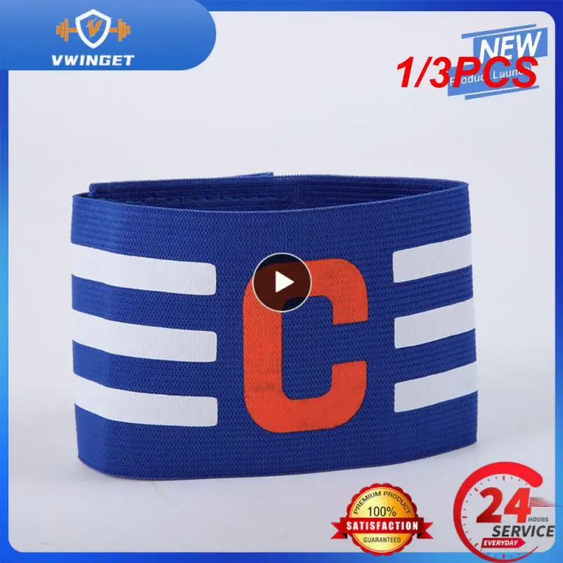 

1/3PCS Football Captain Armband Football Team Captain Band Arm Training Soccer Armband For Sports Games Player Tournament