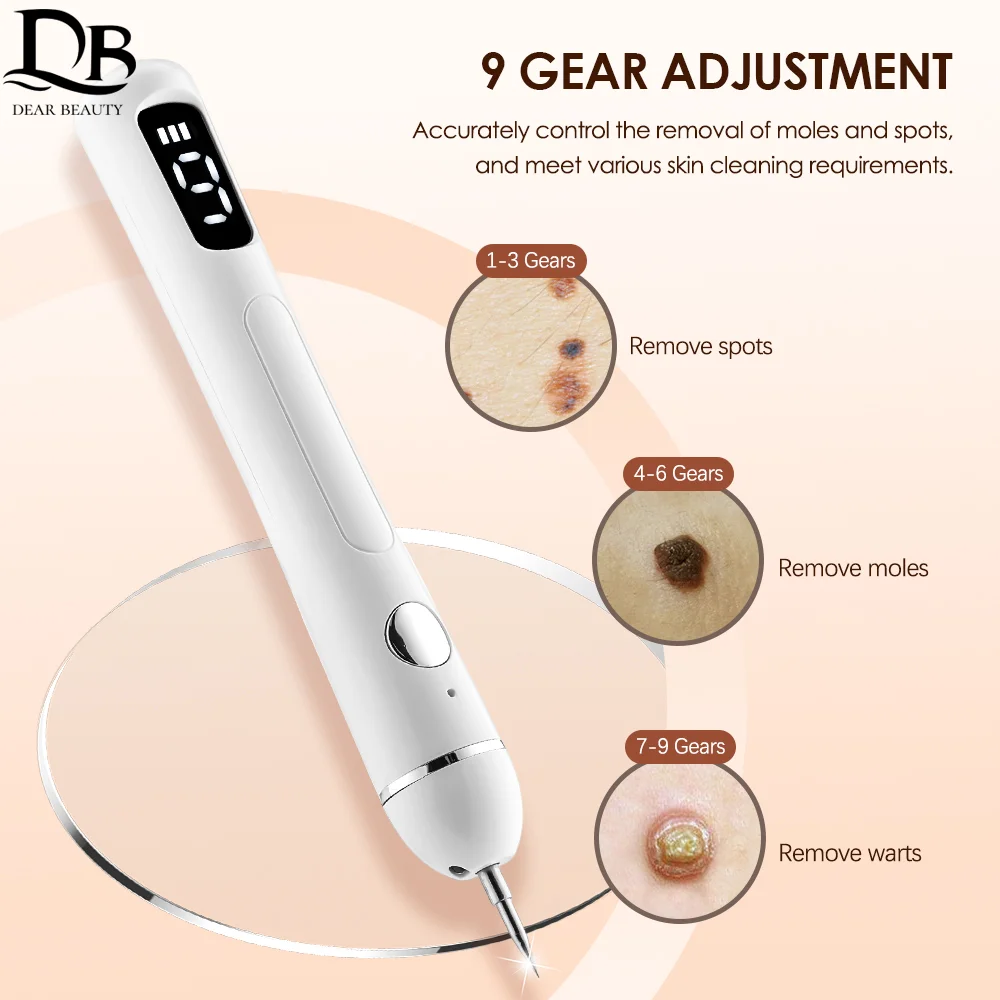 9 Speed Mole Pen LCD Display Blue Light Remove Freckle Black Mole Wart Granulation Tattoo Household Beauty Salon USB Charging
9 Speed Mole Pen LCD Display Blue Light Remove Freckle Black Mole Wart Granulation Tattoo Household Beauty Salon USB Charging