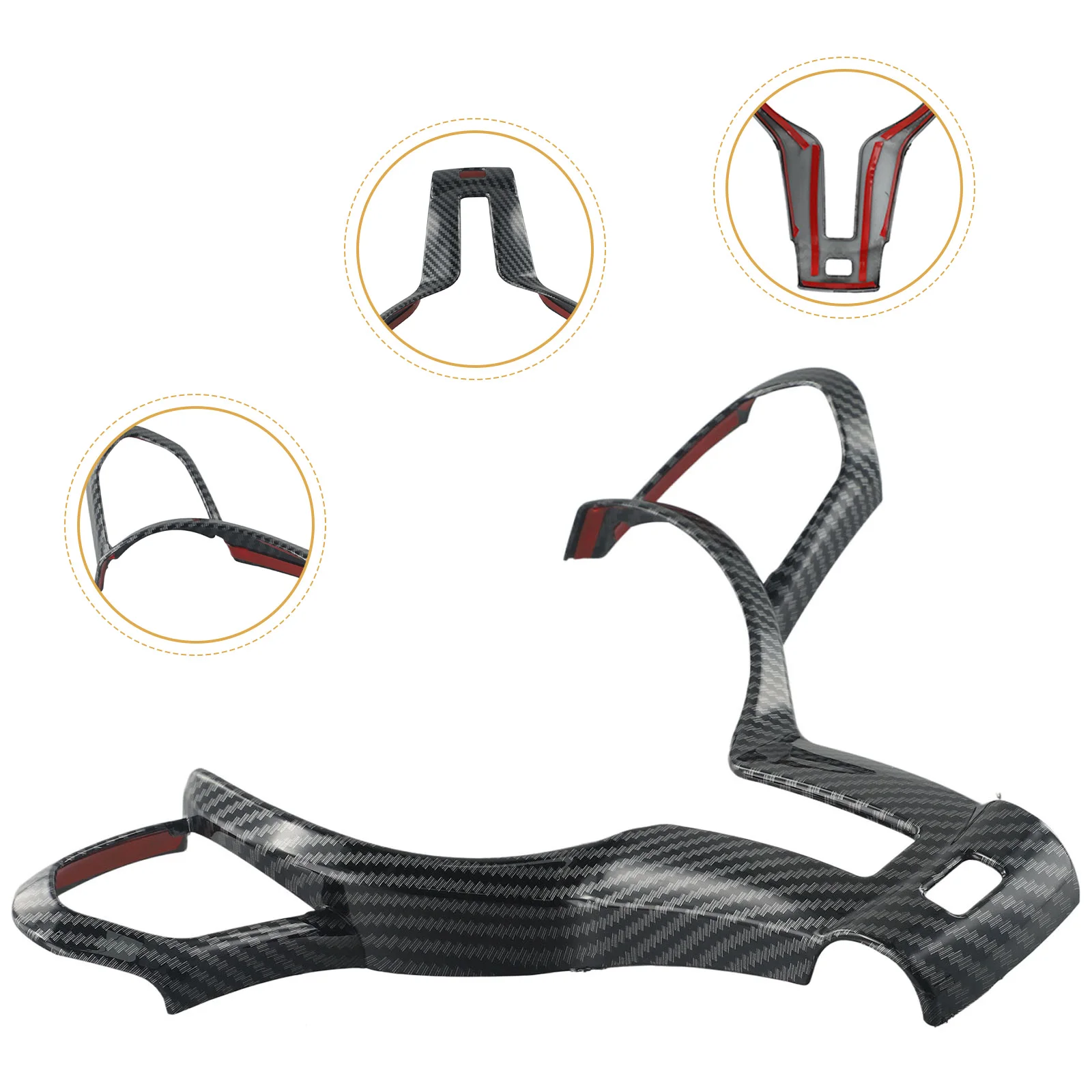1pc Steering Wheel Cover Steering Wheel Cover Trim ABS Carbon Cool Design Diagonal Weave Pattern For BMW F15 2014-2017
1pc Steering Wheel Cover Steering Wheel Cover Trim ABS Carbon Cool Design Diagonal Weave Pattern For BMW F15 2014-2017