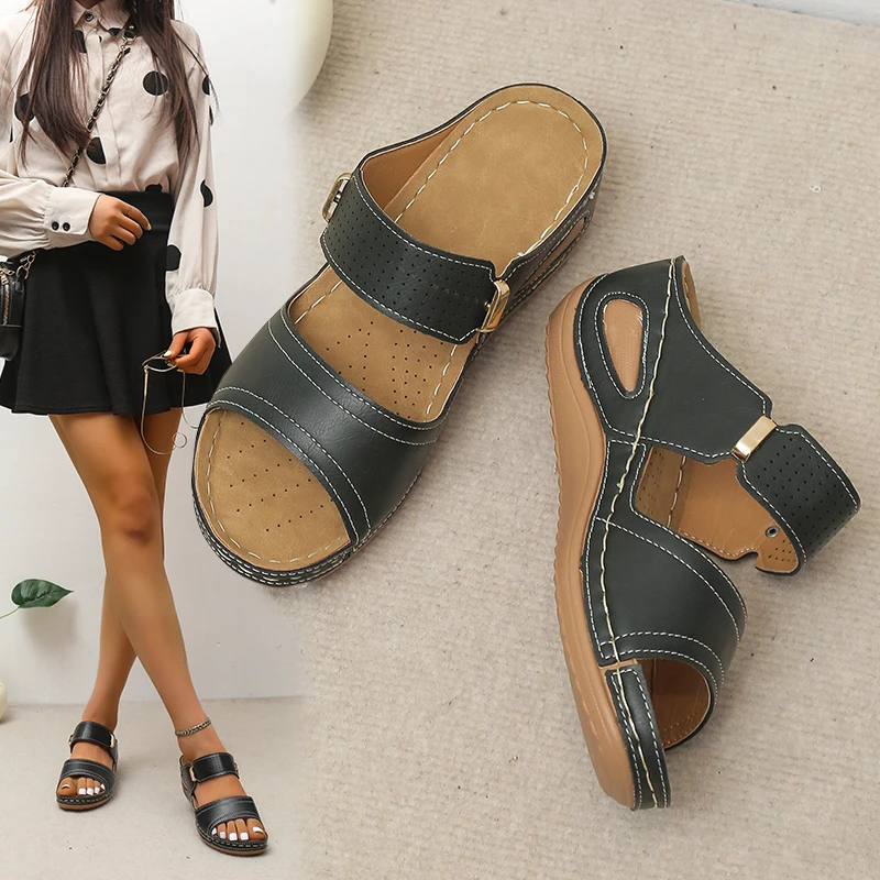 2023 Wedges Platform Sexy Shoes Women Summer New High Heels Solid Color Sandals Pumps Open Toe Shoes Women Slides Slippers
2023 Wedges Platform Sexy Shoes Women Summer New High Heels Solid Color Sandals Pumps Open Toe Shoes Women Slides Slippers