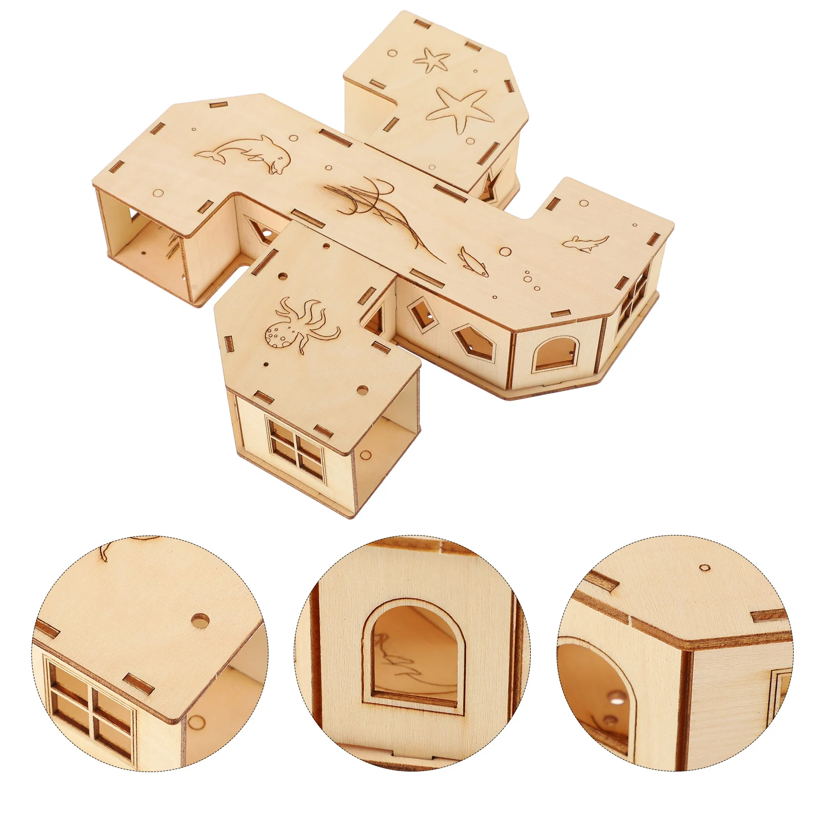 Hamster Toy Tunnel Maze Pet House Hideoutanimal Wooden Tunnels Castle Labyrinth Tube Supplies Gerbil Tubes Chew Hideaway Wood
Hamster Toy Tunnel Maze Pet House Hideoutanimal Wooden Tunnels Castle Labyrinth Tube Supplies Gerbil Tubes Chew Hideaway Wood