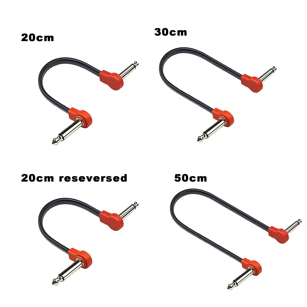 1pc Guitar Effects Pedal Cable 20/30/50cm For Effect Pedal Right Angle Guitars Plug Cables Accessories Musical Instruments
1pc Guitar Effects Pedal Cable 20/30/50cm For Effect Pedal Right Angle Guitars Plug Cables Accessories Musical Instruments