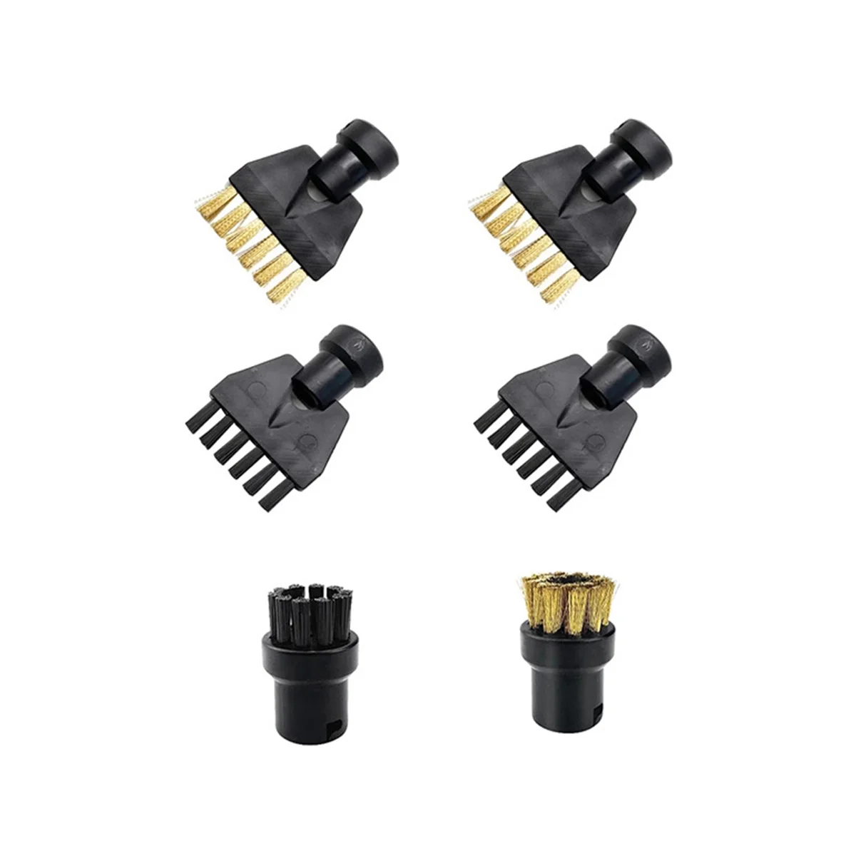 

6PCS For Karcher SC1 SC2 SC3 SC4 SC5 SC7 CTK10 CTK20 Handheld Steam Vacuum Cleaner Parts Brush Head Powerful Nozzle