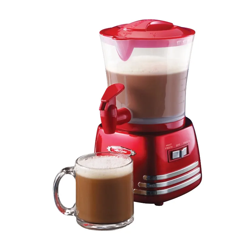 HCM700RETRORED Retro 32-Oz. Аппарат для изготовления горячего шоколада и диспенсер
HCM700RETRORED Retro 32-Oz. Аппарат для изготовления горячего шоколада и диспенсер