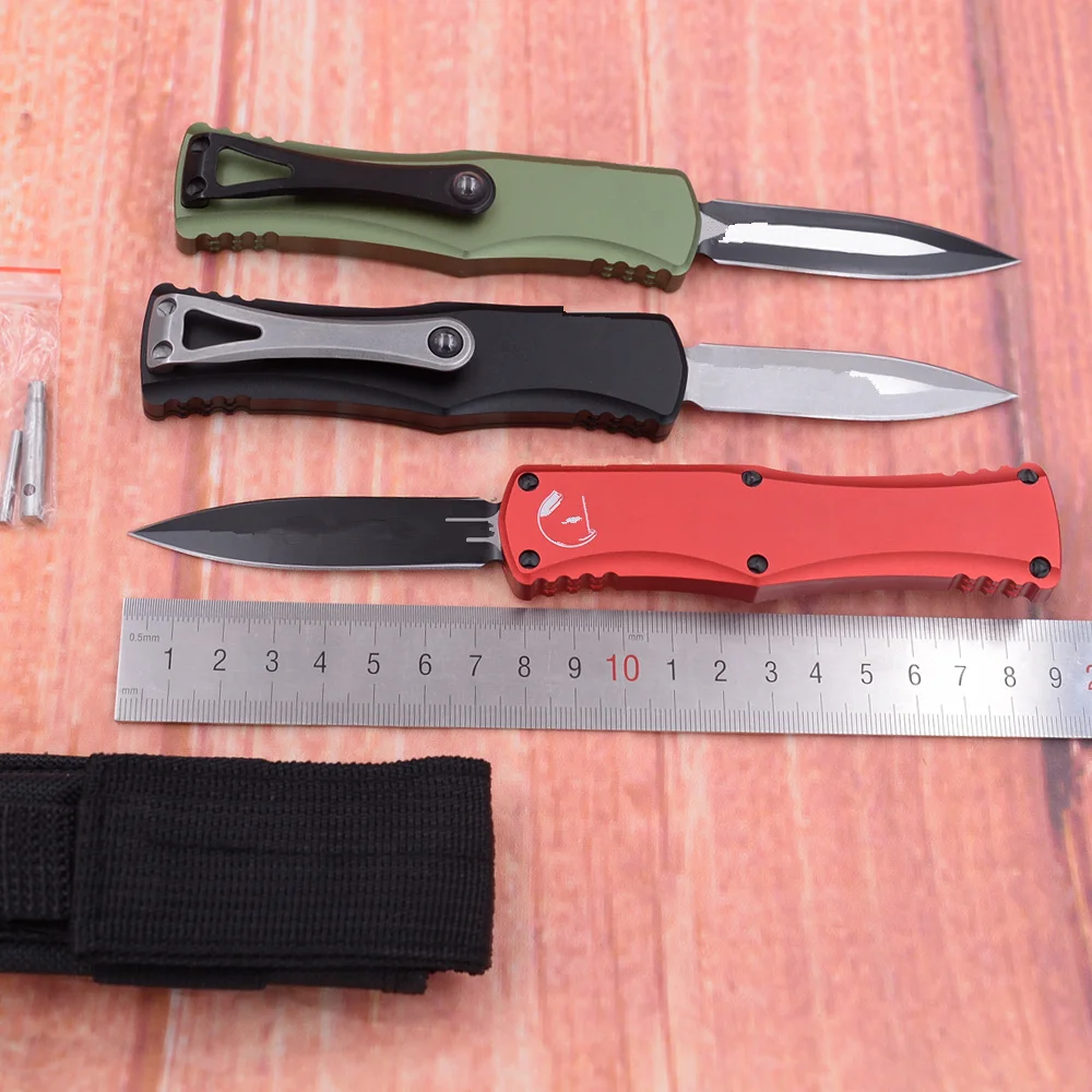 

JUFULE 2023 Hela Aluminium Handle Steel Blade Survival EDC Camping Hunt Fruit Multi Kitchenware Kitchen Tool Key Utility Knife