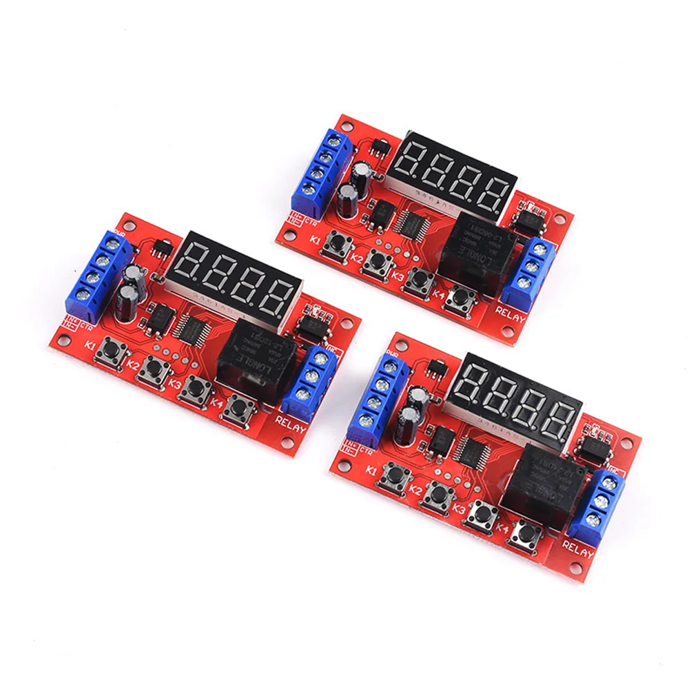 DC 5V 12V 24V 10A Adjustable Time Delay Relay Module 32 Functions Digital Timing Relay Delay Trigger Switch Timer Control Switch
DC 5V 12V 24V 10A Adjustable Time Delay Relay Module 32 Functions Digital Timing Relay Delay Trigger Switch Timer Control Switch
