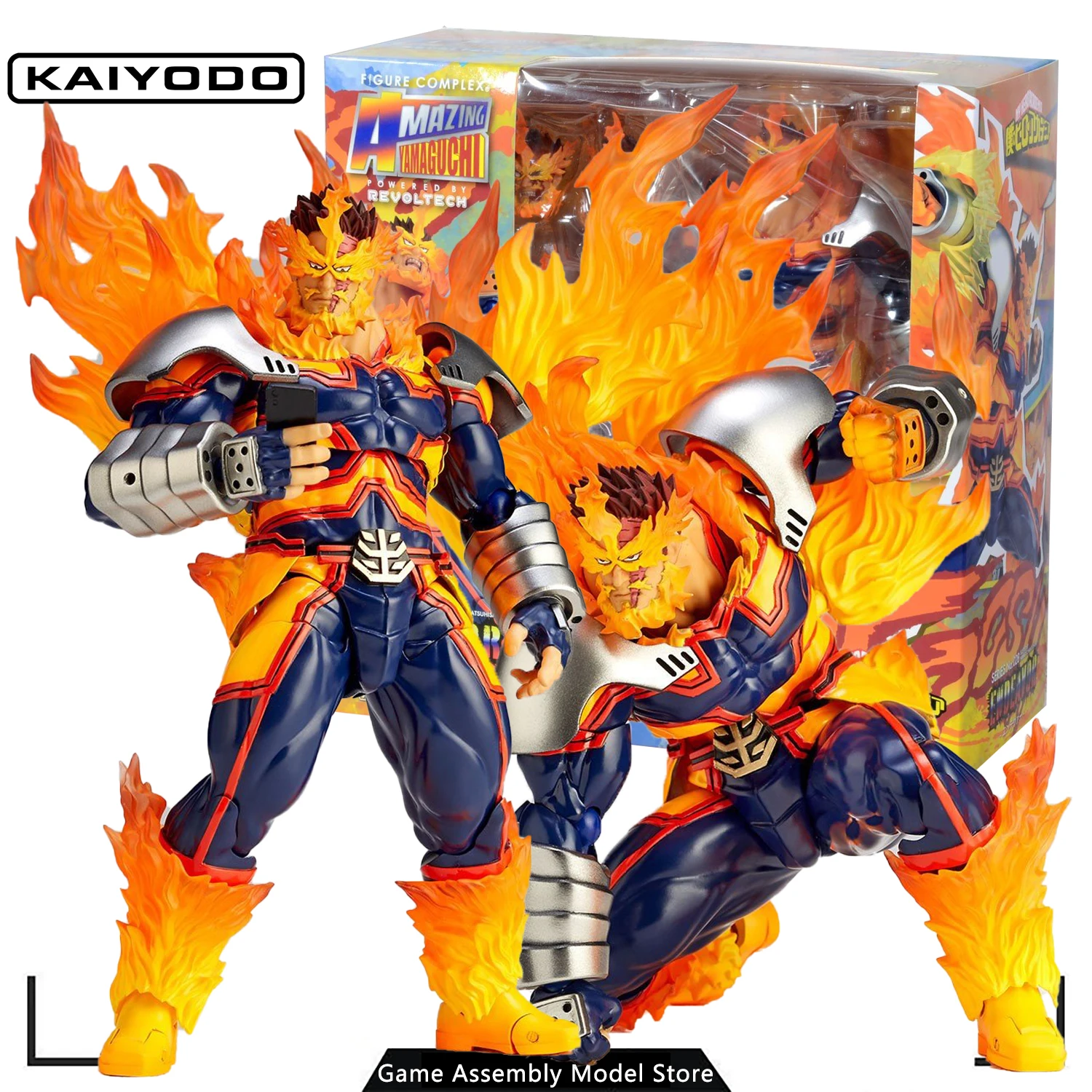 

100% Original Genuine Kaiyodo Figure Complex Amazing Yamaguchi Series No.028 Endeavort Movable Figure Anime Assembled Model