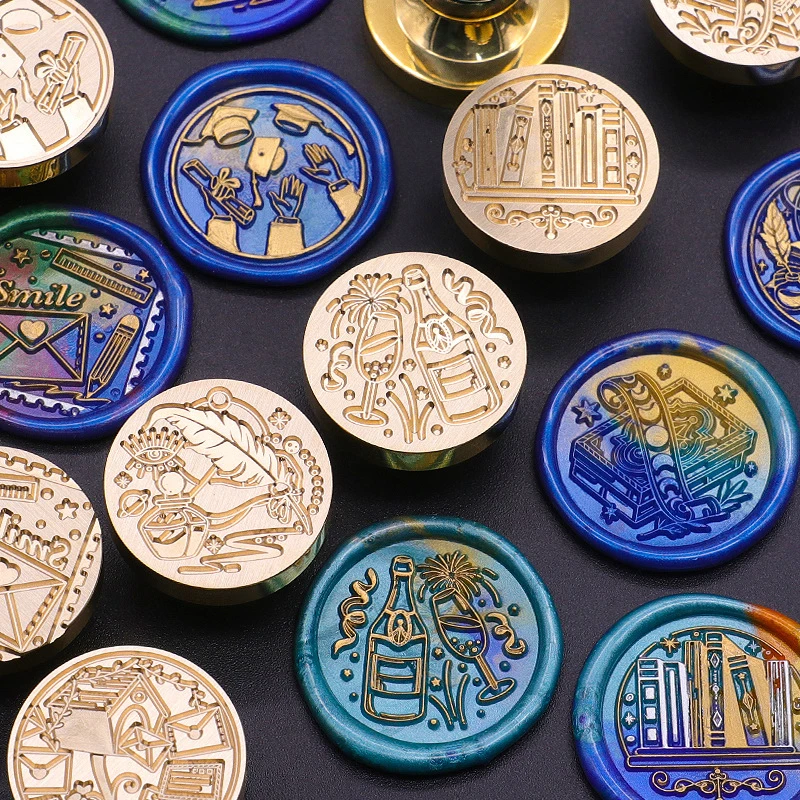 Wax Seal Stamp Graduation Season Series Sealing Copper Stamp Head For Envelopes Party Invitations Gift Packaging Scrapbook Cards
Wax Seal Stamp Graduation Season Series Sealing Copper Stamp Head For Envelopes Party Invitations Gift Packaging Scrapbook Cards