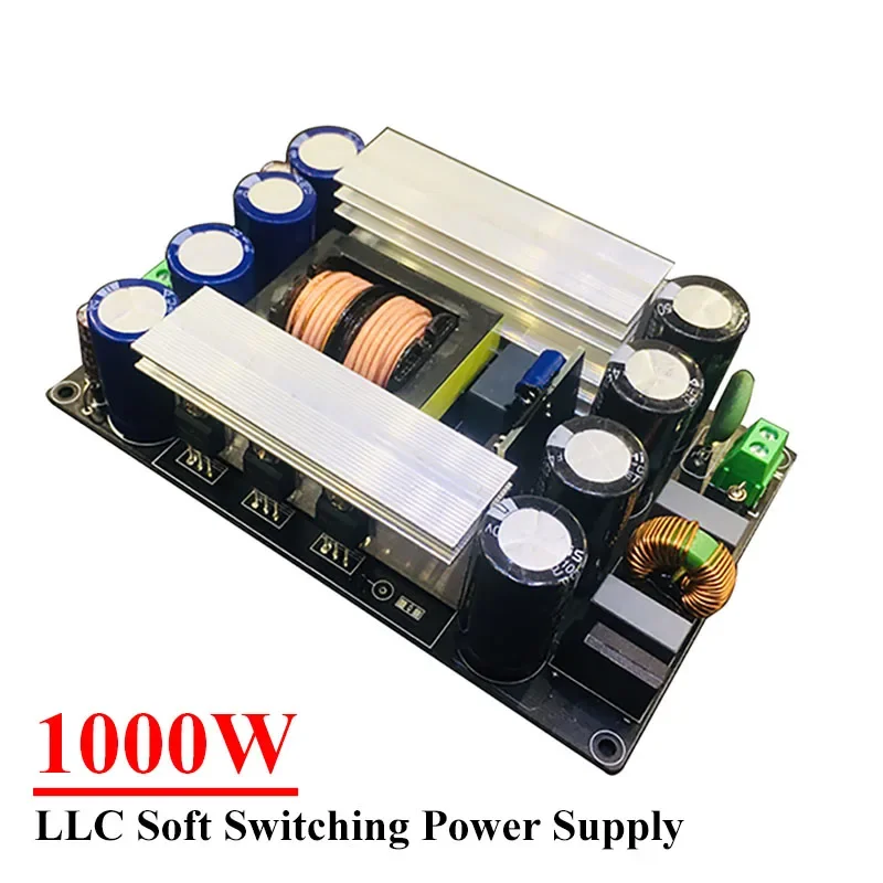 

1000w LLC Soft Switching Power Amplifier Board Switching Power Board Dual Output Voltage ±35v To ±80v for Diy Auido