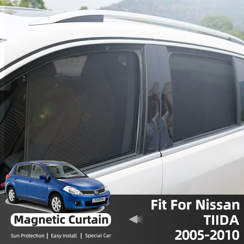 For Nissan Tiida Versa Latio C11 2005-2010 Magnetic Car Sunshade Visor Front Rear Windshield Frame Curtain Side Window Sun Shade
For Nissan Tiida Versa Latio C11 2005-2010 Magnetic Car Sunshade Visor Front Rear Windshield Frame Curtain Side Window Sun Shade