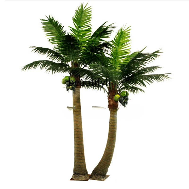 Imitation Coconut Tree Indoor and Outdoor Decorative Tropical Plants Large Green Plant Floor Palm Tree Fake Coconut Tree
Imitation Coconut Tree Indoor and Outdoor Decorative Tropical Plants Large Green Plant Floor Palm Tree Fake Coconut Tree