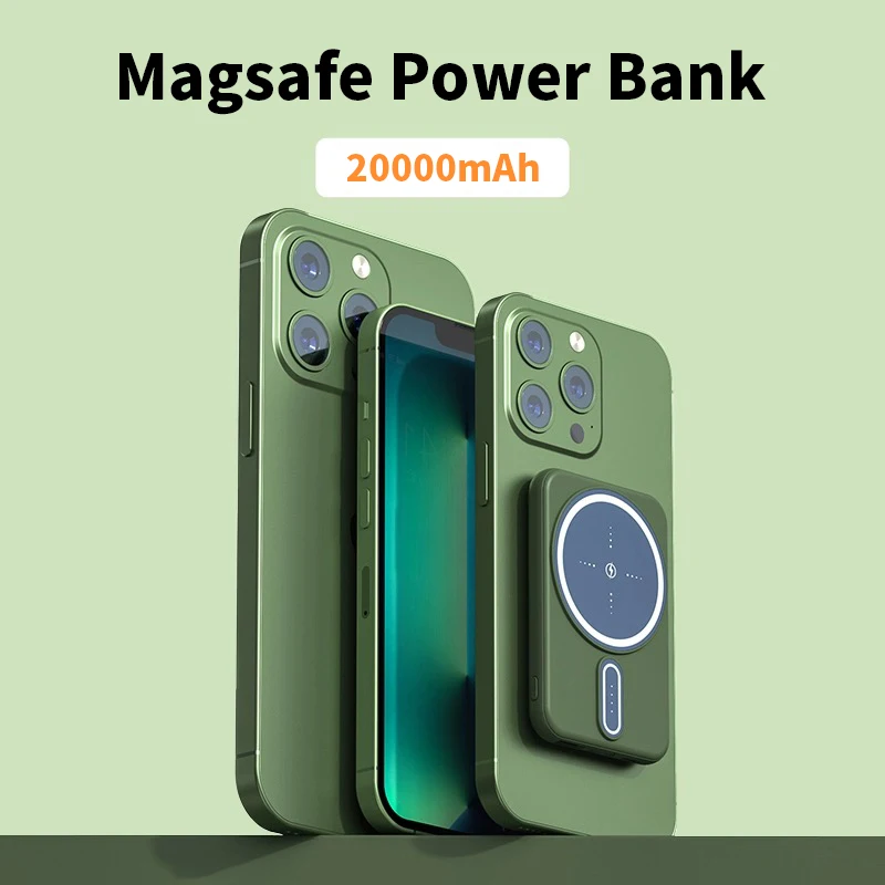 Магнитный беспроводной внешний аккумулятор Magsafe, 20000 мАч, быстрая зарядка, для iPhone 15, Xiaomi, Samsung
Магнитный беспроводной внешний аккумулятор Magsafe, 20000 мАч, быстрая зарядка, для iPhone 15, Xiaomi, Samsung