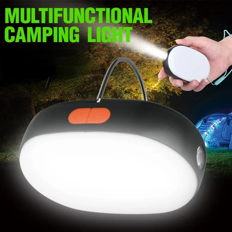 Rechargeable Camping Lantern LED Flashlight Multifunction Tent Light Outdoor Waterproof Emergenc Portable Work Lamp For Fishing
Rechargeable Camping Lantern LED Flashlight Multifunction Tent Light Outdoor Waterproof Emergenc Portable Work Lamp For Fishing