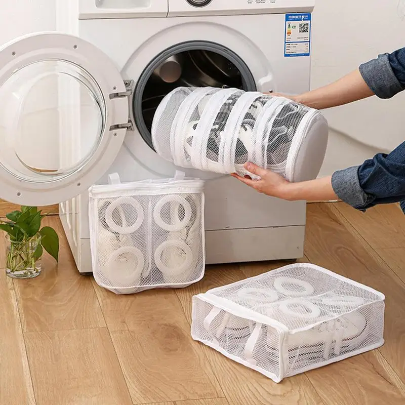 Shoes Laundry Bag Net Dirty Shoes Storage Pouch Hangbag Sneakers Wash Protection Sleeve Slippers Washing Bags New Mesh Bag
Shoes Laundry Bag Net Dirty Shoes Storage Pouch Hangbag Sneakers Wash Protection Sleeve Slippers Washing Bags New Mesh Bag