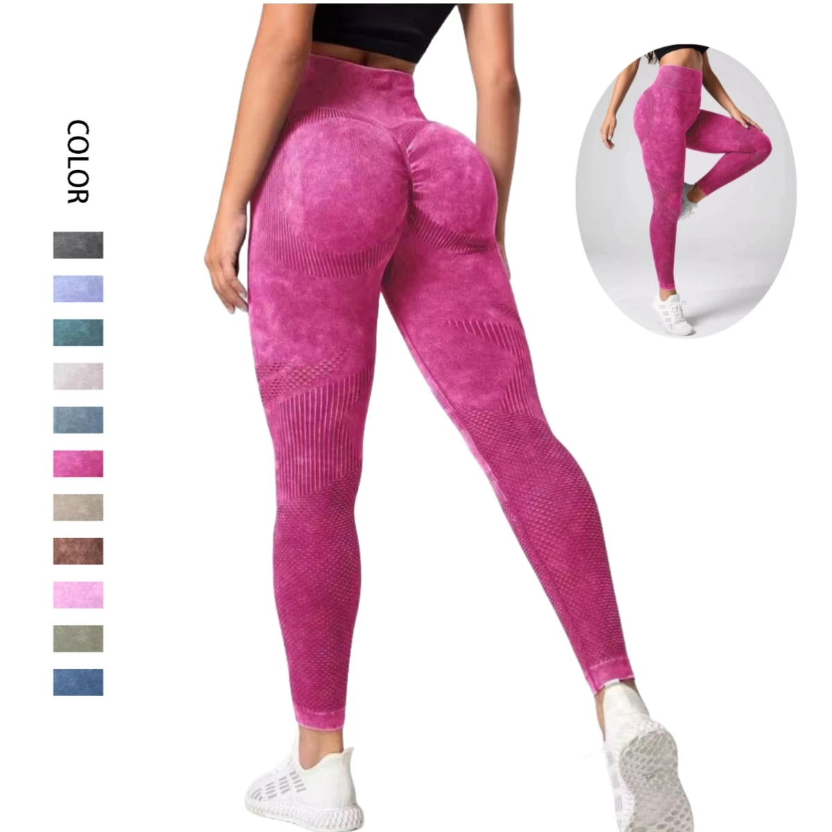 New Leggings Women Washed Yoga Pants Sexy Hollow Out Sports Tights Mujer Scrunch Butt Lift Legging Gym Push Up Panties Fitness
New Leggings Women Washed Yoga Pants Sexy Hollow Out Sports Tights Mujer Scrunch Butt Lift Legging Gym Push Up Panties Fitness