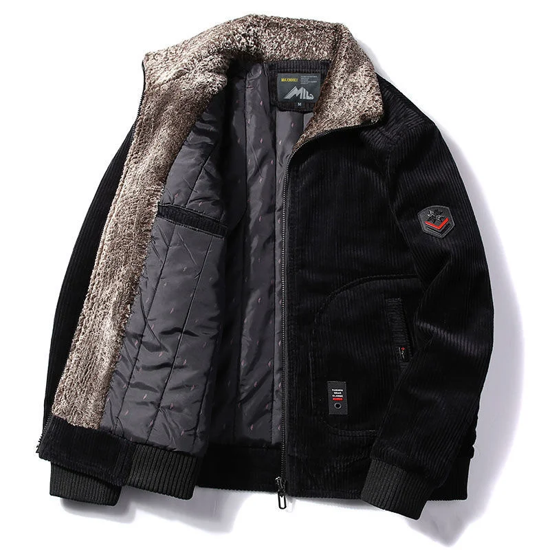 Male Thermal Windbreaker Plus Size Men's Warm Winter Corduroy Jackets and Coats Fur Collar Casual Jacket Outwear Heated Jacket
Male Thermal Windbreaker Plus Size Men's Warm Winter Corduroy Jackets and Coats Fur Collar Casual Jacket Outwear Heated Jacket