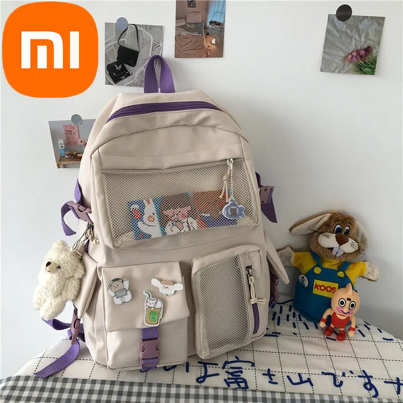 Xiaomi Backpack Girl Schoolbag Girl Ins College Fashion Backpack Student Travel Backpack
Xiaomi Backpack Girl Schoolbag Girl Ins College Fashion Backpack Student Travel Backpack