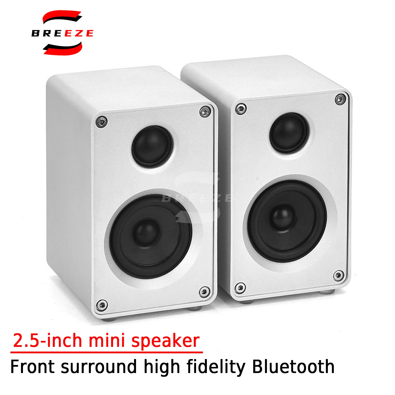 BREEZE HIFI Voice Clear and Delicate 2.5-inch Mini Speaker Stereo Home Computer Front Surround High Fidelity Bluetooth
BREEZE HIFI Voice Clear and Delicate 2.5-inch Mini Speaker Stereo Home Computer Front Surround High Fidelity Bluetooth