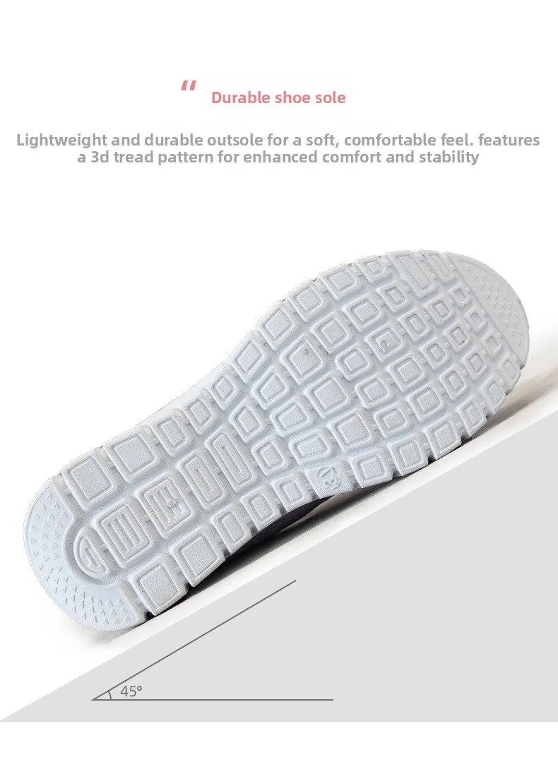 Women Running Shoes Breathable Casual Shoes Outdoor Light Weight White Tenis Sports Shoes Casual Walking Sneakers for Wamen 45 Sfef4fad180724506a3248fadec673599m