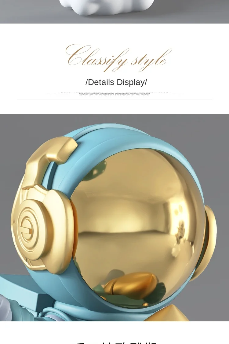 Balloon Astronaut Sculptures 95CM Large Floor Ornaments Home Decor Statue Living Room TV Cabinet Decoration Accessories Figurine Balloon Astronaut Sculptures 95CM Large Floor Ornaments Home Decor Statue Living Room TV Cabinet Decoration Accessories Figurine