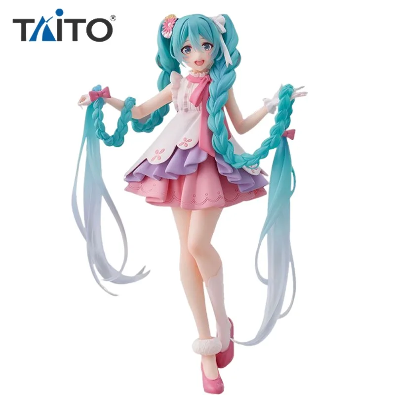 VOCALOID Hatsune Miku New Anime 22CM Anime Figure Project DIVA Arcade Pink Cherry Virtual Singer Collection Modle Doll Kids Toys
VOCALOID Hatsune Miku New Anime 22CM Anime Figure Project DIVA Arcade Pink Cherry Virtual Singer Collection Modle Doll Kids Toys