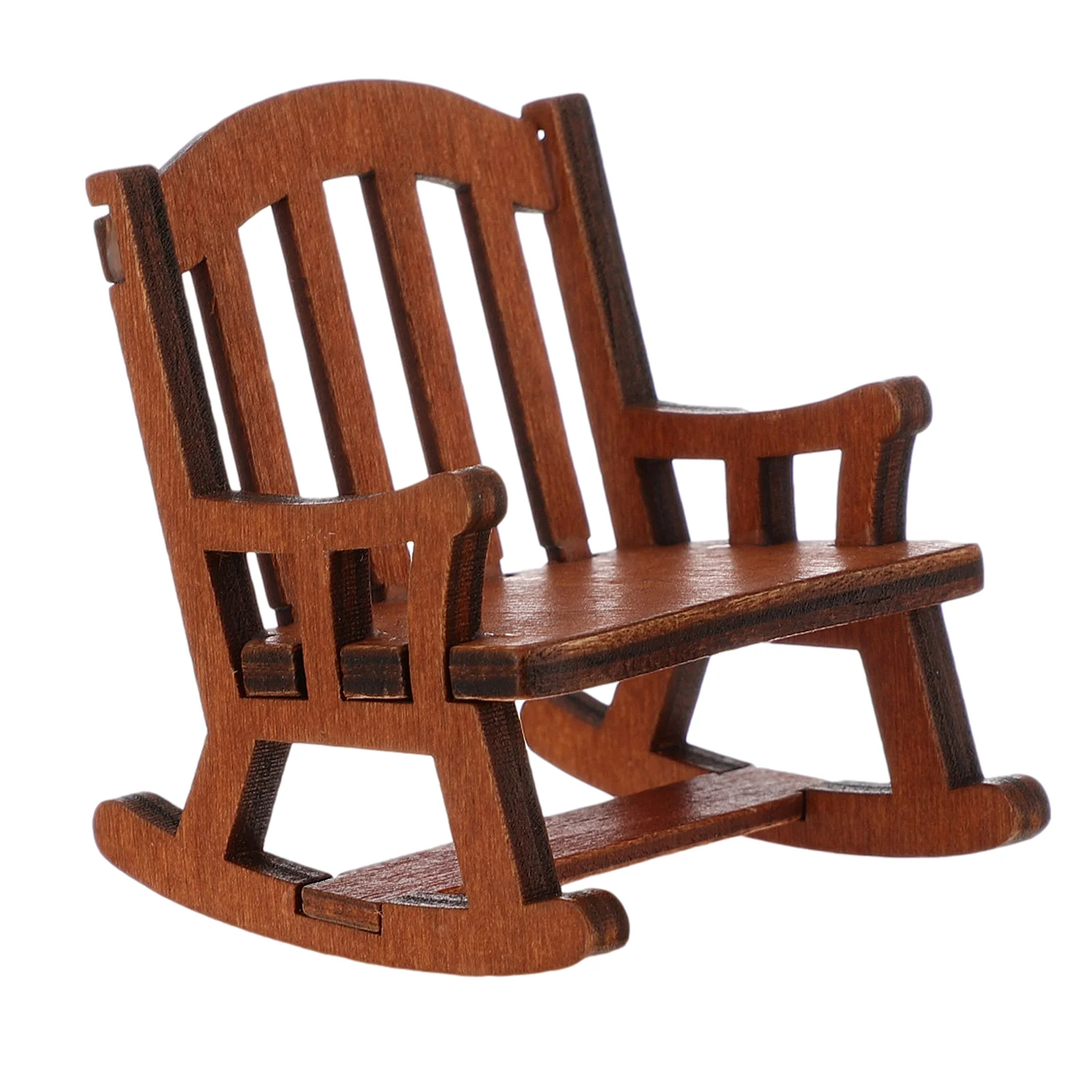 Rocking Chair Decoration Miniature Figure House Figurine Wooden Model Ornament Vintage
Rocking Chair Decoration Miniature Figure House Figurine Wooden Model Ornament Vintage