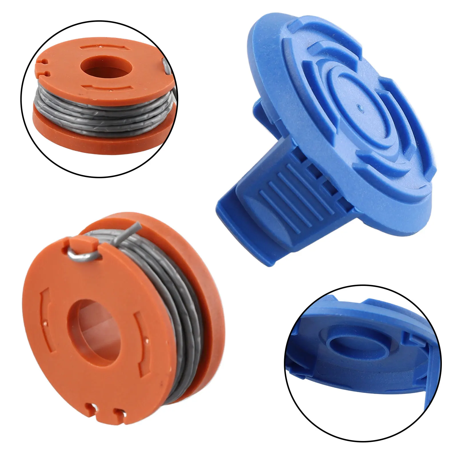 Spool Cover And Line For MacAllister MGTP18Li 1.5mm 1x2.5m Strimmer Garden Grass Lawn Strimmers And Trimmers Tool Parts Replace
Spool Cover And Line For MacAllister MGTP18Li 1.5mm 1x2.5m Strimmer Garden Grass Lawn Strimmers And Trimmers Tool Parts Replace