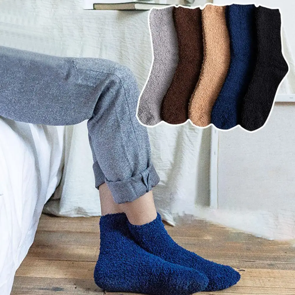 Coral Fleece Men Socks Fluffy Fleece Women's Socks Winter Warm Mens Fuzzy Socks Thick Women Sock Soft Breathable Plush Socks
Coral Fleece Men Socks Fluffy Fleece Women's Socks Winter Warm Mens Fuzzy Socks Thick Women Sock Soft Breathable Plush Socks