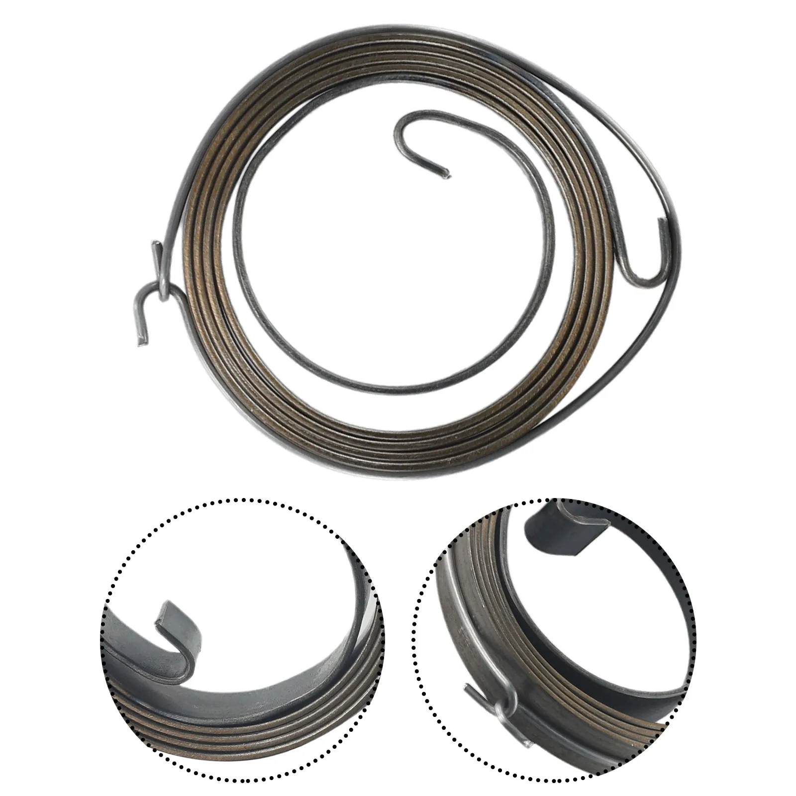 Useful Durable Starter Spring For Chinese Starter Starter 10.3mm 5200 5800 Chainsaw Easy Starter For Chinese Chainsaw 
Useful Durable Starter Spring For Chinese Starter Starter 10.3mm 5200 5800 Chainsaw Easy Starter For Chinese Chainsaw