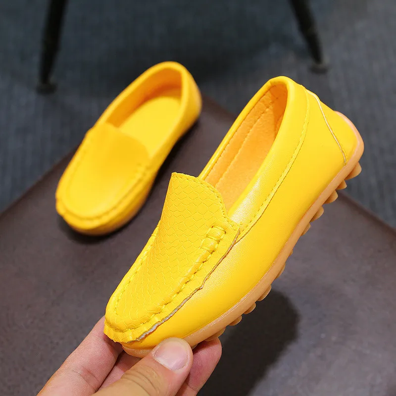

Fashion Soft Kids Shoes For Baby Toddlers Boys Girls Big Children School Loafers Casual Flats Sneakers Moccasins 21-38