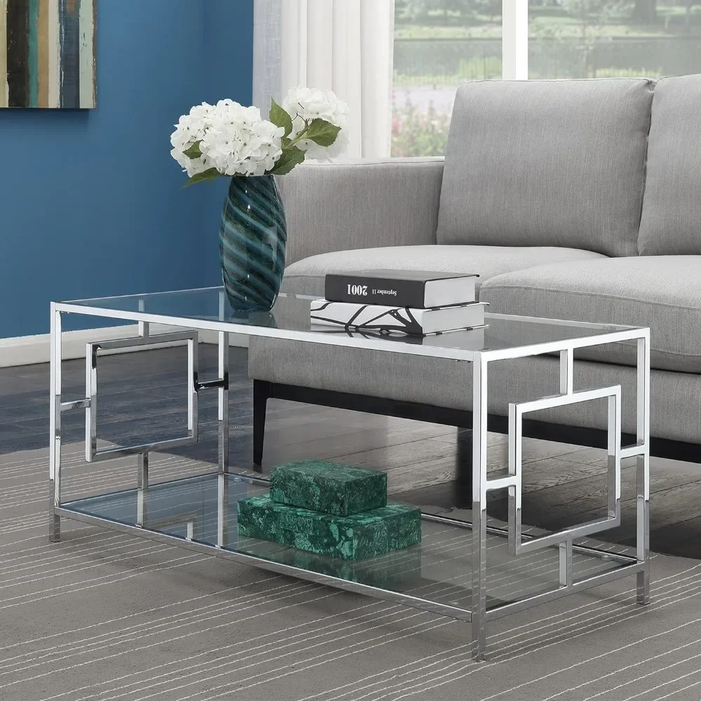 Town Square Chrome Coffee Table With Shelf Side Table Living Room Chairs Glass/Chrome Center Tables for Rooms Furniture Dining
Town Square Chrome Coffee Table With Shelf Side Table Living Room Chairs Glass/Chrome Center Tables for Rooms Furniture Dining