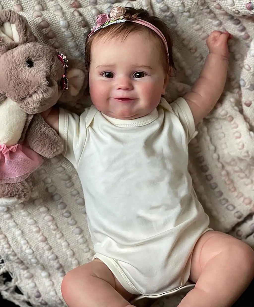20 Inch 50CM Finished Reborn Baby Dolls Twin A Lovely Girl Full Silicone Vinyl Washable Limbs Can Move Flexibly Newborn DIY Toy
20 Inch 50CM Finished Reborn Baby Dolls Twin A Lovely Girl Full Silicone Vinyl Washable Limbs Can Move Flexibly Newborn DIY Toy