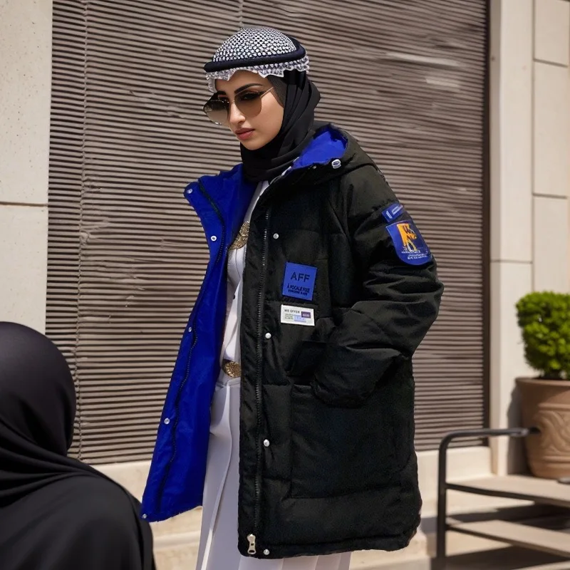 Double-sided cotton jacket women's winter hot sale medium and long loose couple student sports casual cotton jacket
Double-sided cotton jacket women's winter hot sale medium and long loose couple student sports casual cotton jacket