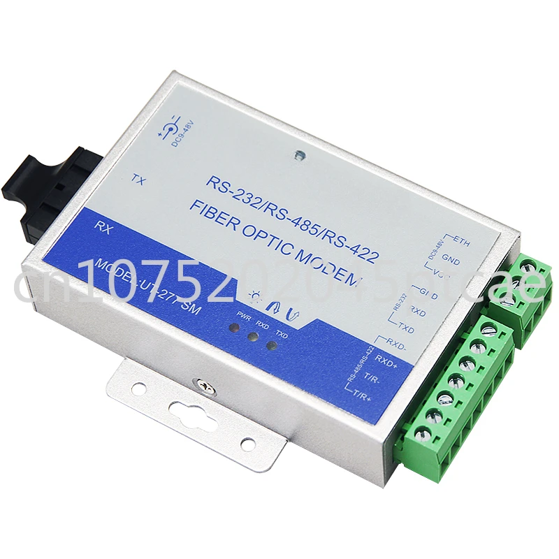 

2pcs RS-232 RS-485 RS-422 to Fiber Optic Transceiver Modem Converter SC ST FC RS232 RS485 RS422 to De Fibra Optica UT-277